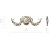 Victorian Cameo Garland - 3D STL model for CNC carving