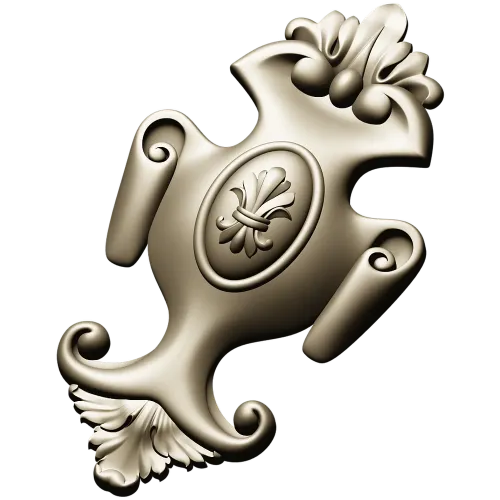 Картуш Висентия - 3D модель STL для ЧПУ
