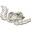 Лавровый картуш - 3D модель STL для ЧПУ