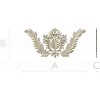 Лавровый картуш - 3D модель STL для ЧПУ