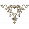 Corner Acanthus Cartouche STL 3D model for CNC