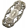 Ornate Oval Cartouche STL for CNC Router