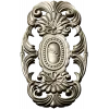 Ornate Oval Cartouche STL for CNC Router