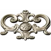 Regal rosette cartouche - STL decorative 3D model for CNC