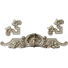 Shell Cartouche Decorative STL for CNC Milling