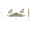 Shell Cartouche Decorative STL for CNC Milling
