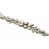 Acorn Laurel Swag - STL 3D model for CNC milling