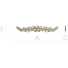 Acorn Laurel Swag - STL 3D model for CNC milling