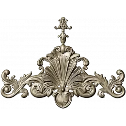 Golden Shell Cartouche