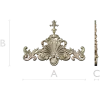 Baroque Shell Crest - STL 3D model for CNC carving