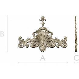 Golden Shell Cartouche