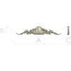Ракушечный картуш в стиле рококо - 3D модель STL для ЧПУ