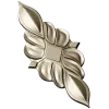 Acanthus Diamond Cartouche - STL 3D model for CNC