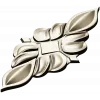Acanthus Diamond Cartouche - STL 3D model for CNC