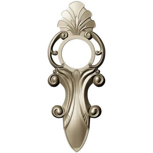 Acanthus Ring Applique STL 3D Model for CNC
