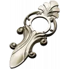 Acanthus Ring Applique STL 3D Model for CNC