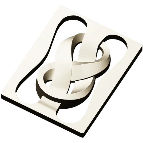 Decorative Ribbon Knot Panel - STL 3D model for CNC router