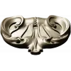 Rococo Shell Cartouche - STL 3D model for CNC