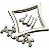 Diamond-Frame "Allah" relief STL for CNC milling