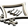 Diamond-Frame "Allah" relief STL for CNC milling
