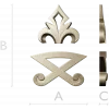 Флорентийский декоративный орнамент - STL 3D модель для ЧПУ