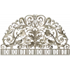 Полукруглый картуш "Флоренция" - 3D модель STL для ЧПУ