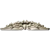 Карнизное навершие с растительным картушем - 3D модель STL для ЧПУ