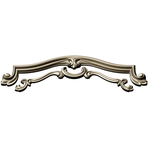 Rococo Cartouche STL for CNC