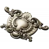 Rococo Cartouche STL for CNC Router - Ornamental Central Panel
