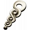 S-Rosette Vertical Applique STL