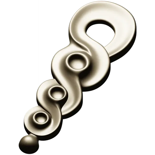 S-Rosette Vertical Applique STL
