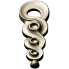 S-Rosette Vertical Applique STL