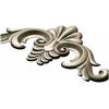 Acanthus Shell Cartouche - STL 3D model for CNC relief milling