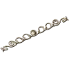 Горизонтальная декоративная лента с медальоном - 3D модель STL для ЧПУ