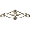 Rococo Scroll Applique STL for CNC
