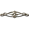Rococo Scroll Applique STL for CNC
