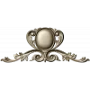 Baroque Oval Cartouche - 3D STL Model for CNC Relief