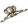 Baroque Oval Cartouche - 3D STL Model for CNC Relief