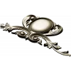 Baroque Oval Cartouche - 3D STL Model for CNC Relief
