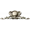 Baroque Oval Cartouche - 3D STL Model for CNC Relief