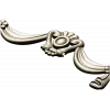 Regal Swag Cartouche - STL 3D model for CNC milling