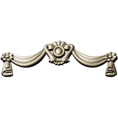 Regal Swag Cartouche - STL 3D model for CNC milling