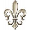 Fleur-de-lis - рельефная лилия в формате STL для ЧПУ