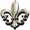 Fleur-de-lis - рельефная лилия в формате STL для ЧПУ