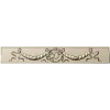 Classical Laurel Ribbon Panel STL for CNC