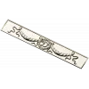 Classical Laurel Ribbon Panel STL for CNC