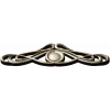 Art Nouveau Medallion Applique STL for CNC - decorative panel 3D model