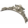 Baroque Acanthus Crest STL for CNC