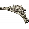 Baroque Acanthus Crest STL for CNC