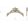 Baroque Acanthus Crest STL for CNC